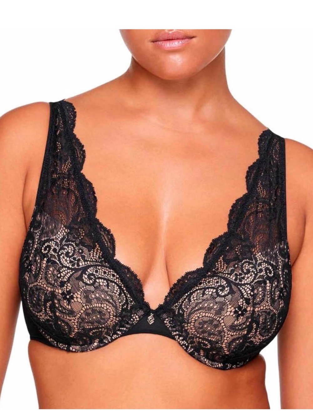 NWT Thirdlove Lace Contour Plunge Bra, Women's Sexy Comfort Bra, 36F